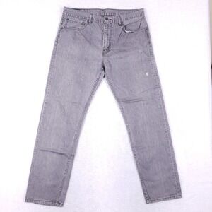 Levi's 508 Regular Tapered Jeans 36x32 Grey